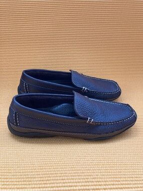 L.L. Bean Men’s Dark Brown  Leather Slip-On Drivng Loafers Mens Size 7 d